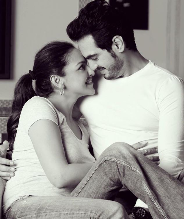 Esha Deol with husband